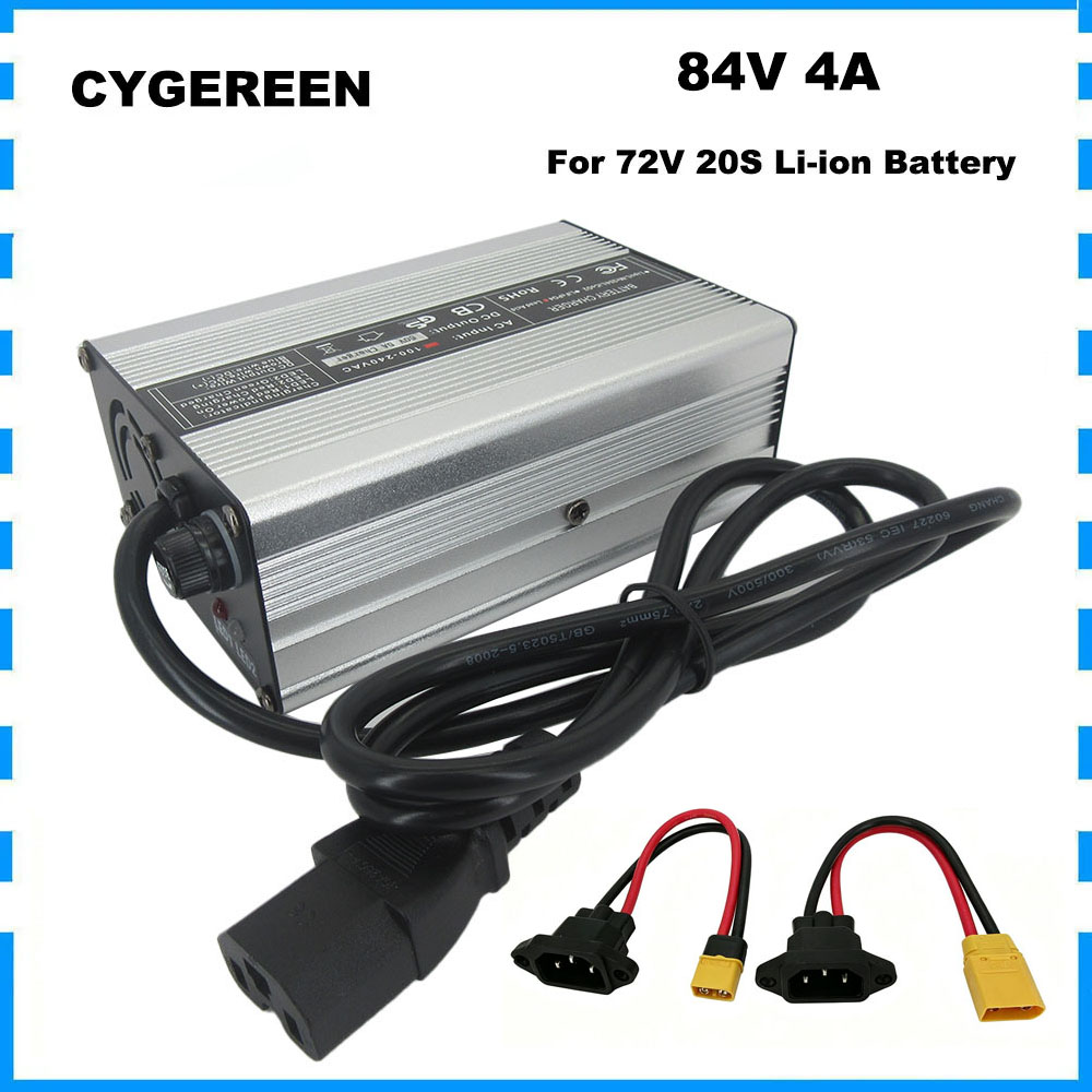 84V 20A Smart Charger - Caricabatterie rapido Li-ion 84V 4A 20S